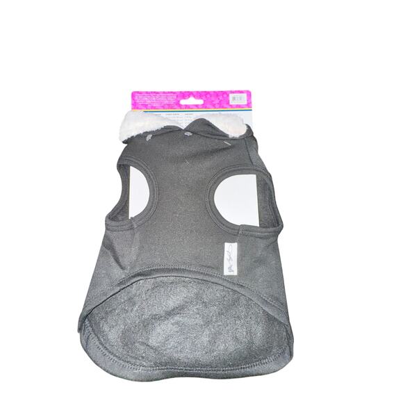 Doggy Parton Happy Dollydays Hoodie Dog's Size S Black Dolly Christmas NWT - Picture 4 of 7